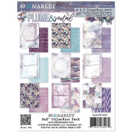 49 And Market Collection Pack 6"X8" Plume &amp; Petal