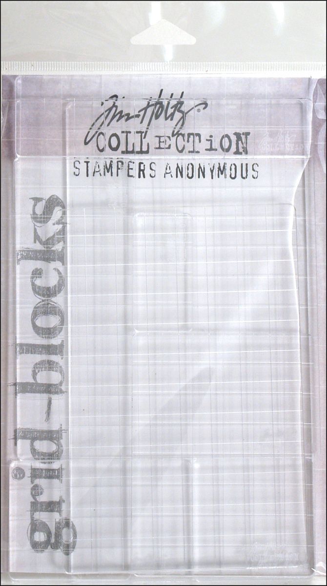 Tim Holtz Acrylic Stamping Grid Blocks