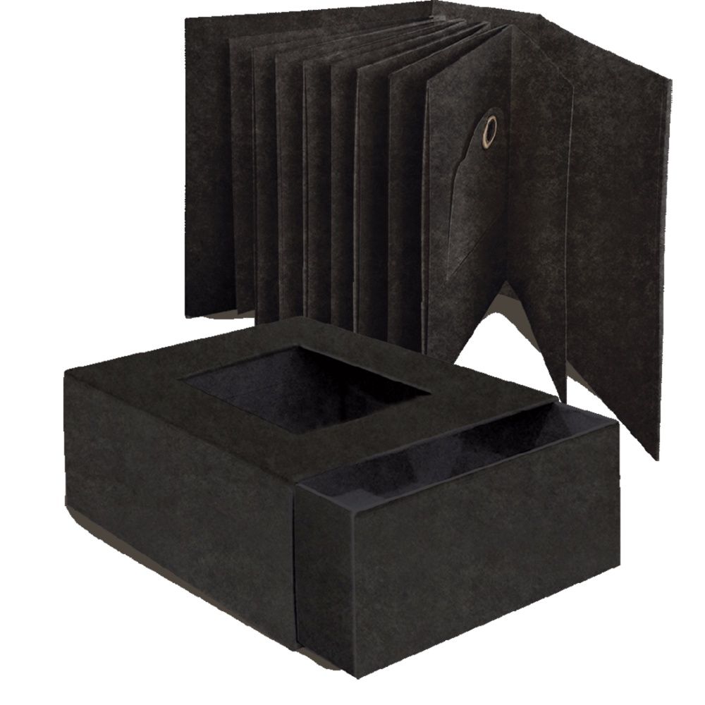 ATC Album with Matchbook Box — Black