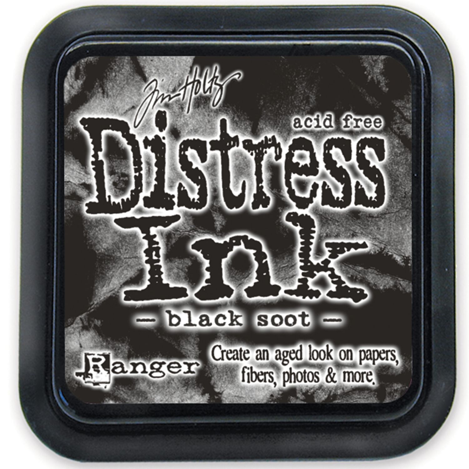 Tim Holtz Distress Ink Pad Black Soot