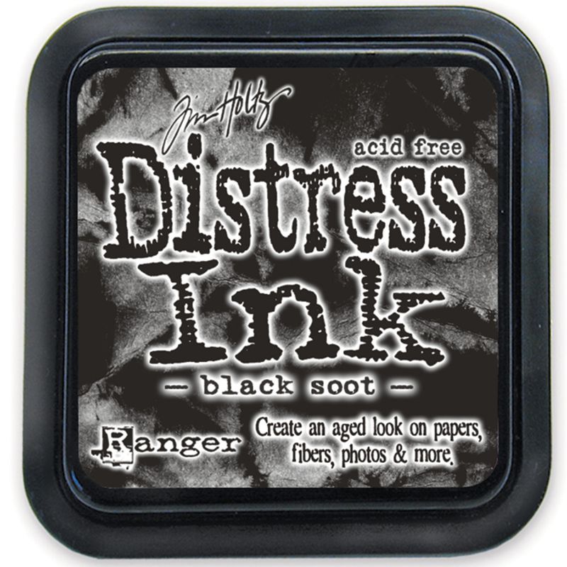 Tim Holtz Distress Ink Pad Black Soot