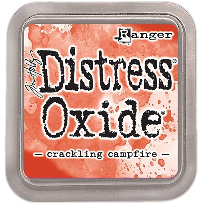 Tim Holtz Distress Oxides Ink Pad Crackling Campfire
