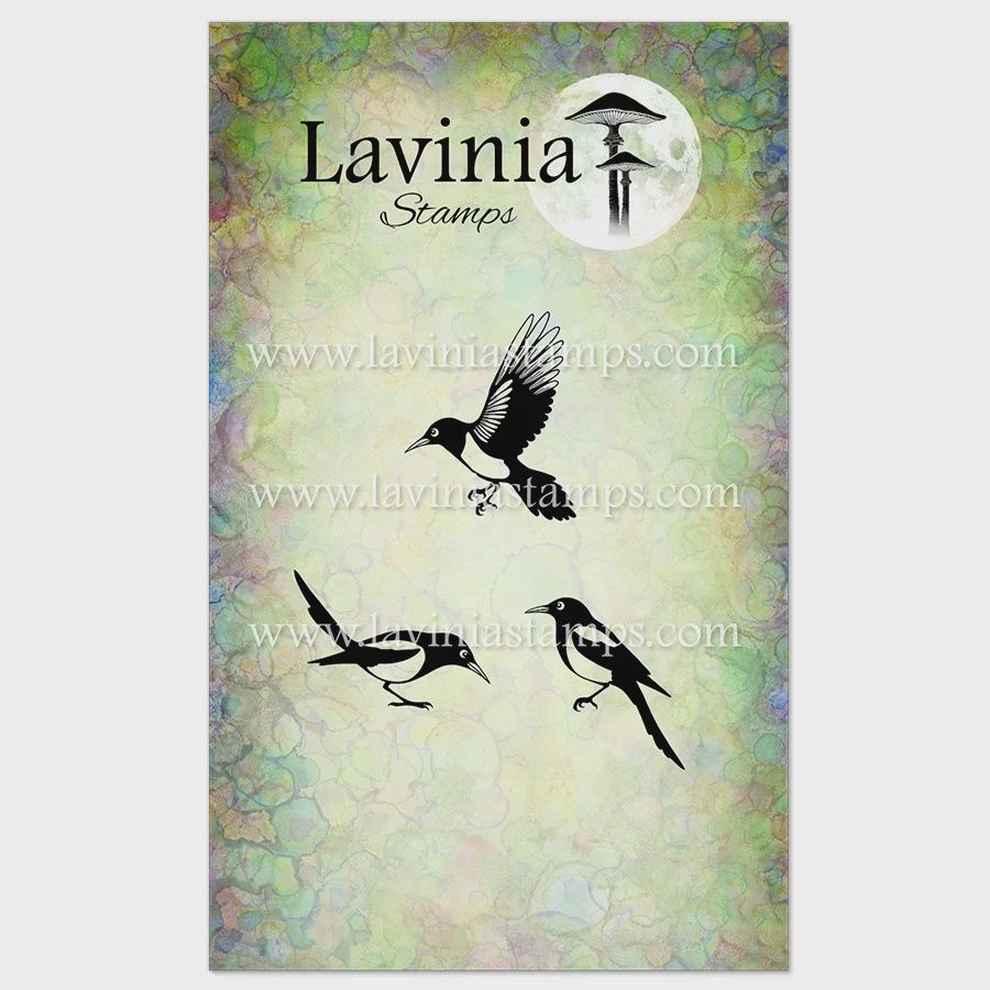 Lavinia Stamps - Magpies Stamp