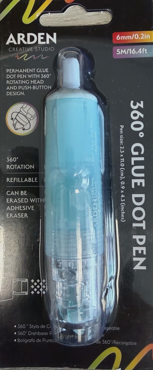 Arden Creative Studio 360° Glue Dot Tape Pen