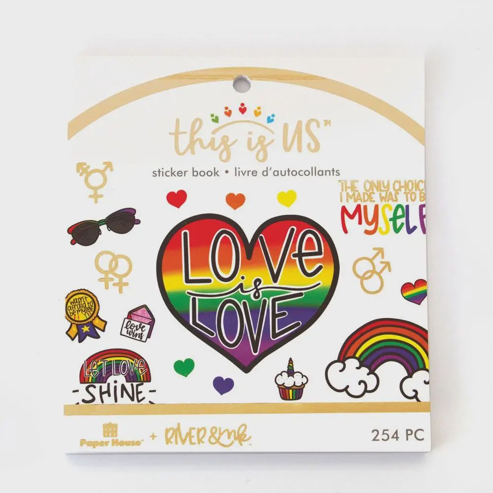 Love Is Love Mini Sticker Book