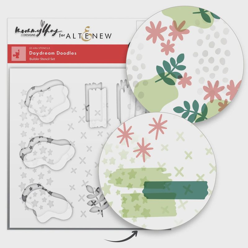 Daydream Doodles Stencil Set (2 in 1)