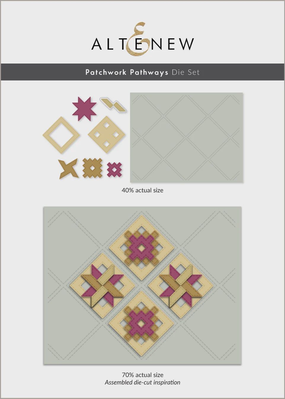 Patchwork Pathways Die Set