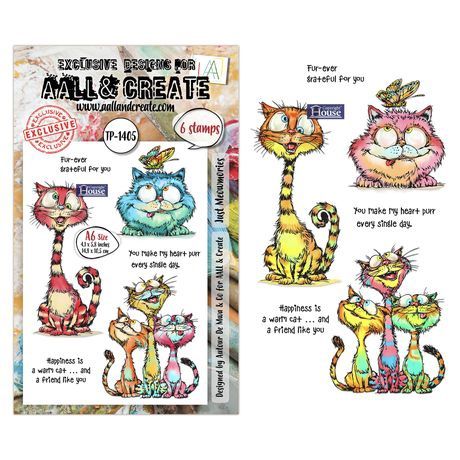 AALL And Create A6 Photopolymer Clear Stamp Set