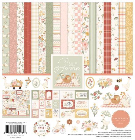 Carta Bella Collection Kit 12"X12" Silly Goose