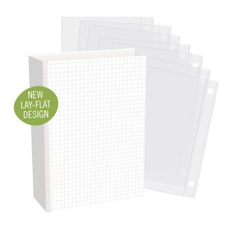 Simple Stories SN@P! D-Ring Binder 4"X6" Grid