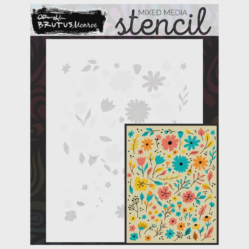 Blooming Beauty Stencil | A2 Layering Stencil