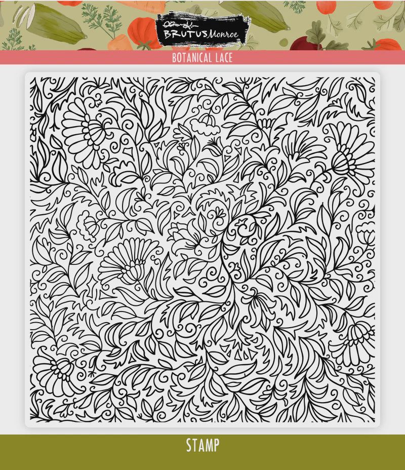 Botanical Lace | 6x6 Stamp Set