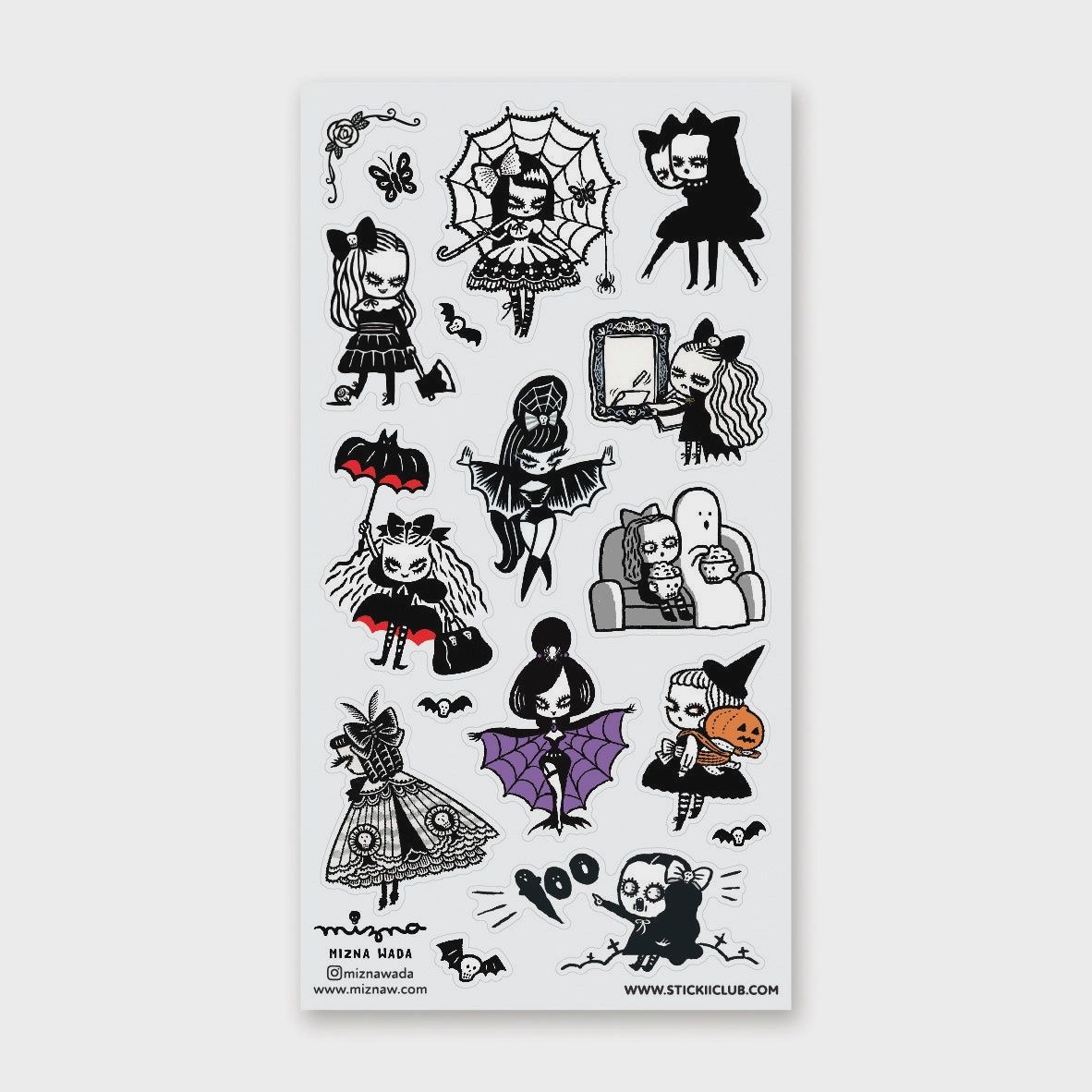 Creep It Cute Sticker Sheet