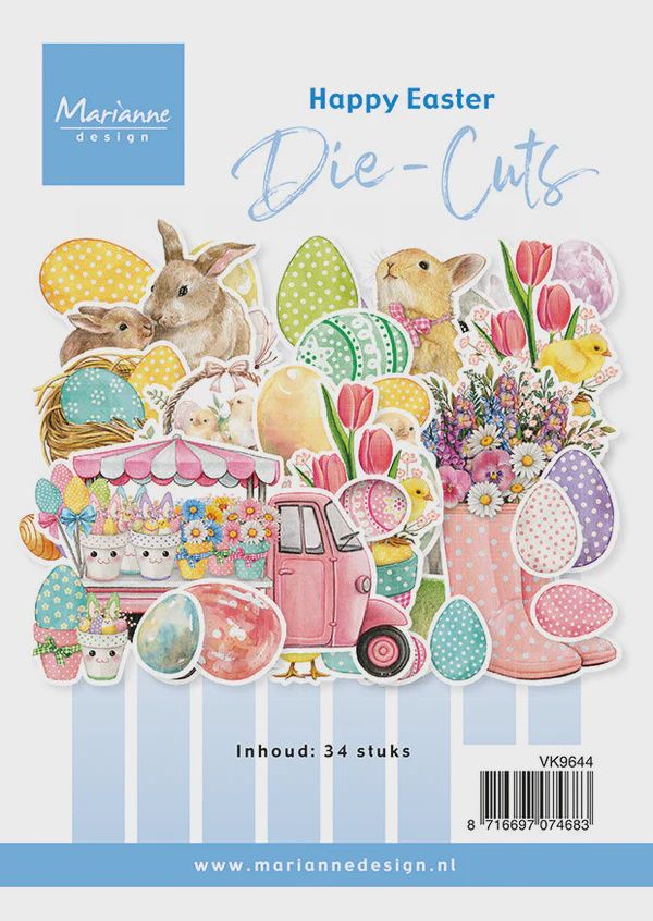 Marianne Design Die-Cuts - Happy Easter
