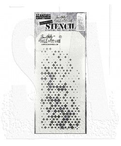 Tim Holtz Layering Stencil: Sparkle Fade