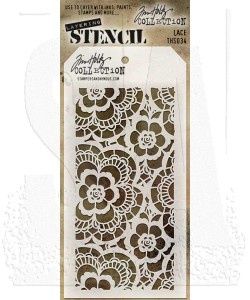 Tim Holtz Layering Stencil: Lace