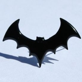 Eyelet Outlet Shape Brads 12/Pkg Bats