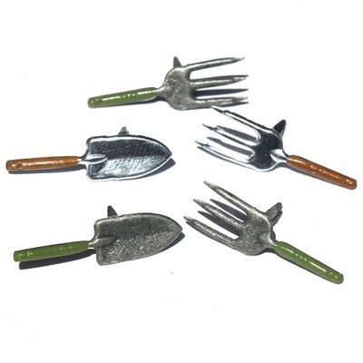 Eyelet Outlet Shape Brads 12/Pkg Garden Tools