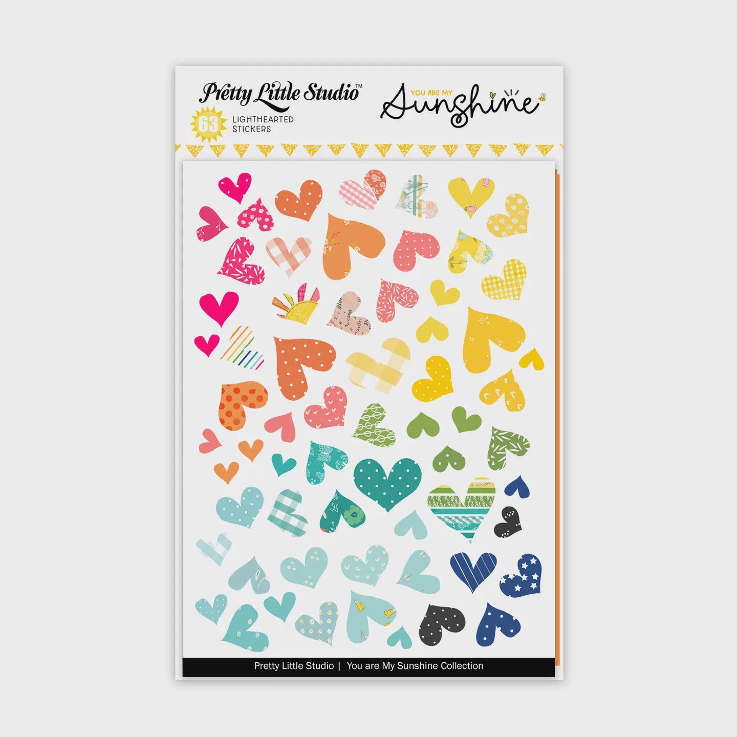 Lighthearted Summer Rainbow Stickers