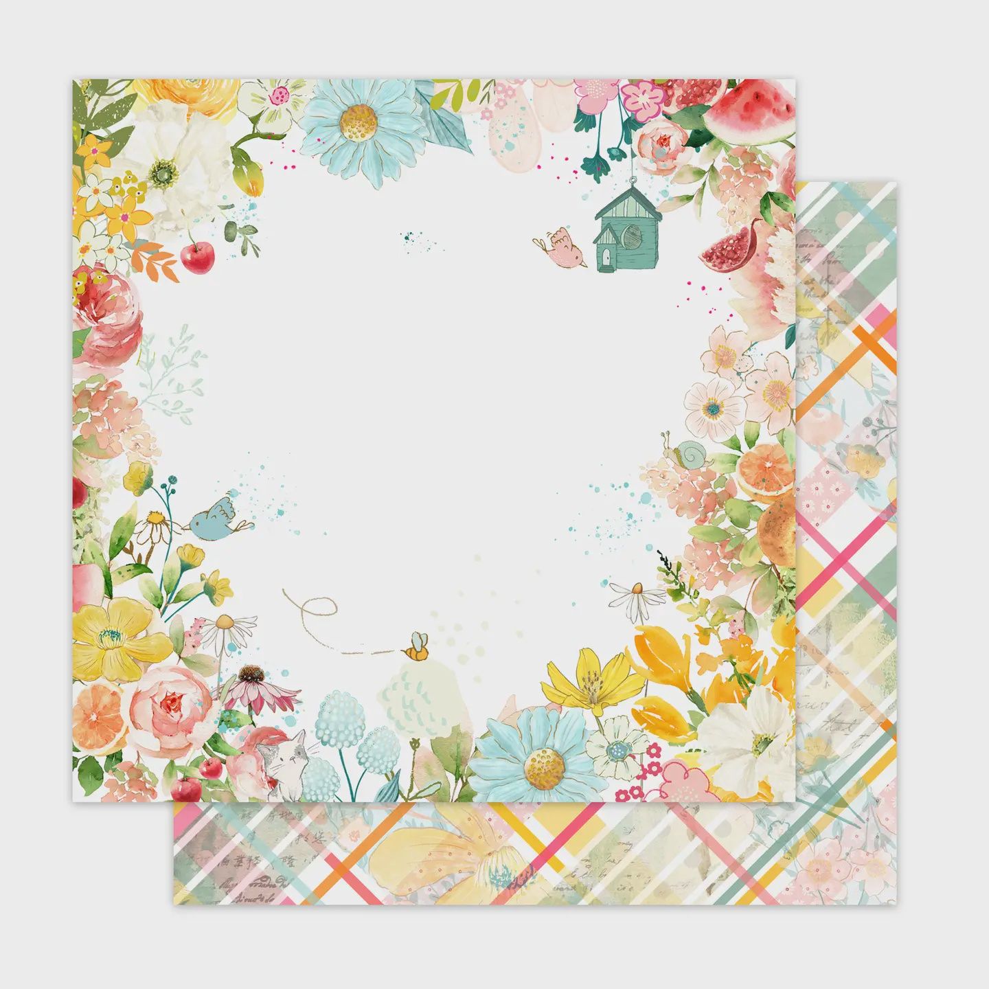 Summer Garden 12x12 Double Sided Pattern Paper