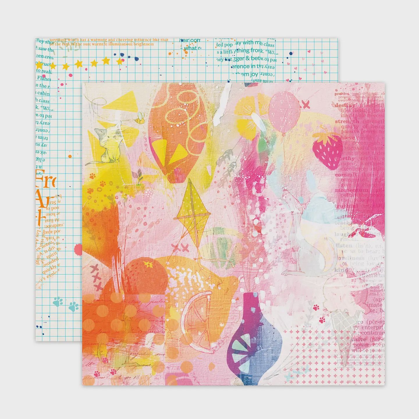 Slice of Watermelon 12x12 Double Sided Pattern Paper