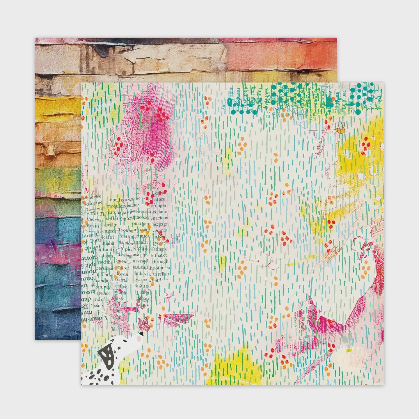 Sprinkler 12x12 Double Sided Pattern Paper