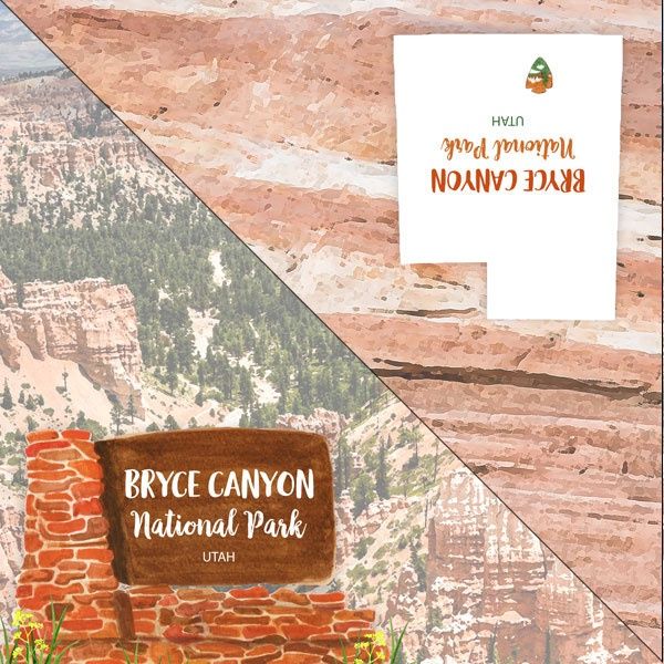 Bryce Canyon National Park Watercolor Paper