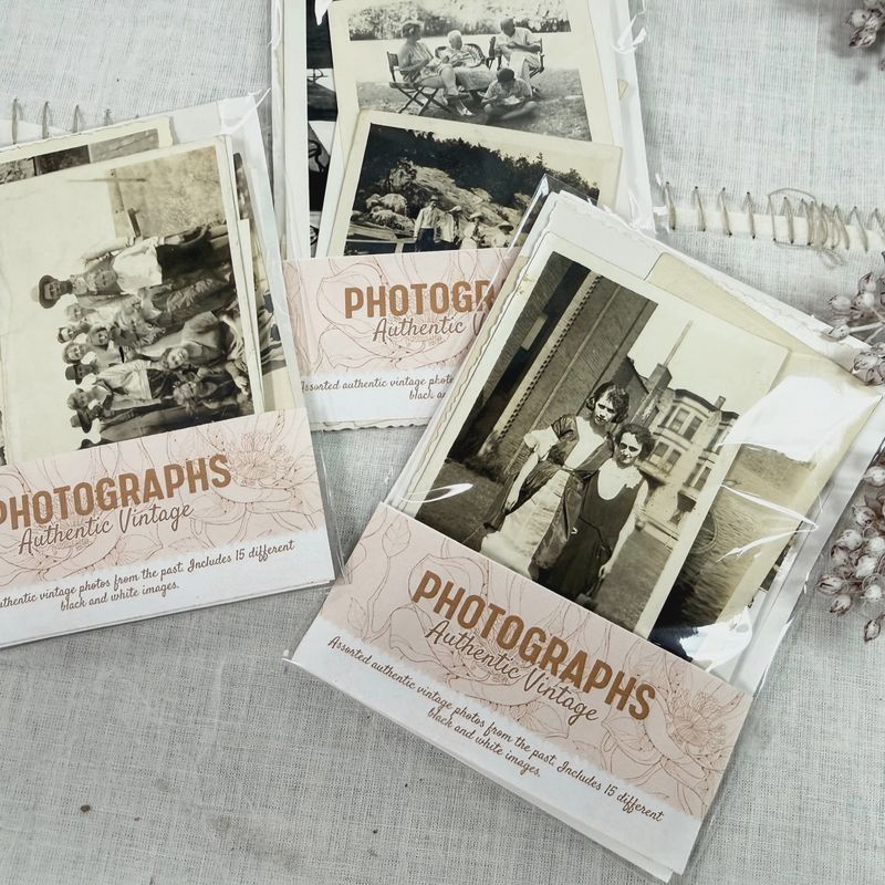 Assorted Vintage Photographs - People