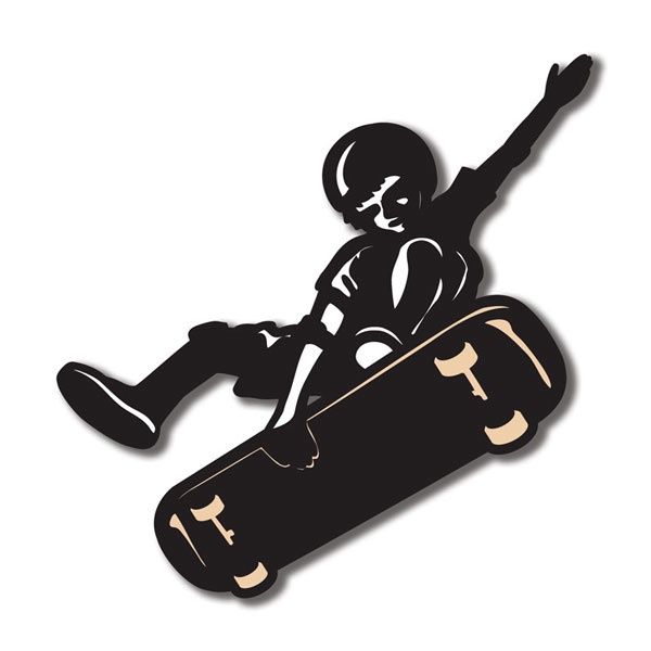 Skateboarder #2 Laser