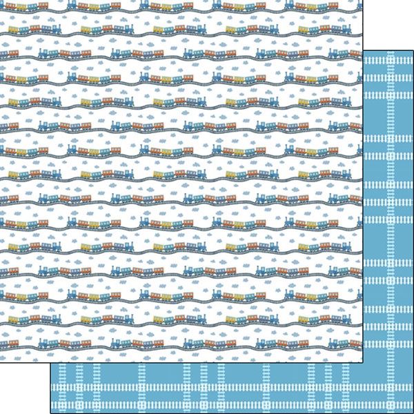Train Plaid DS Paper