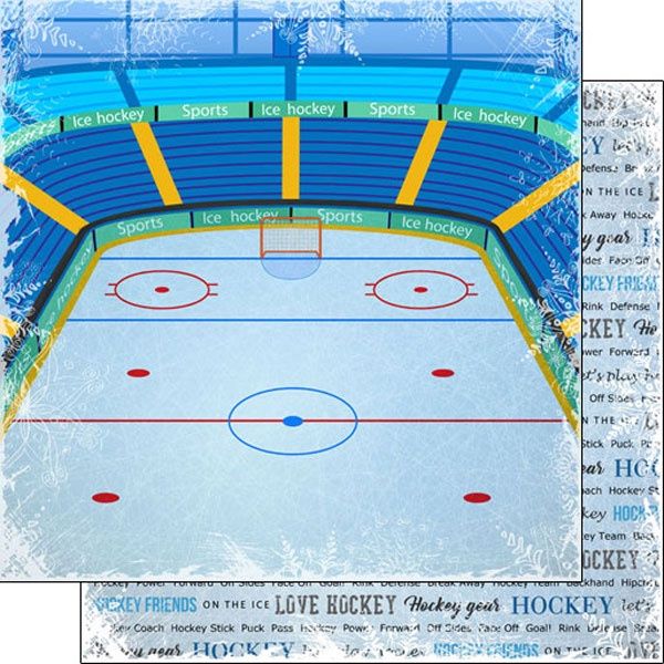Hockey Winter Adventure Paper