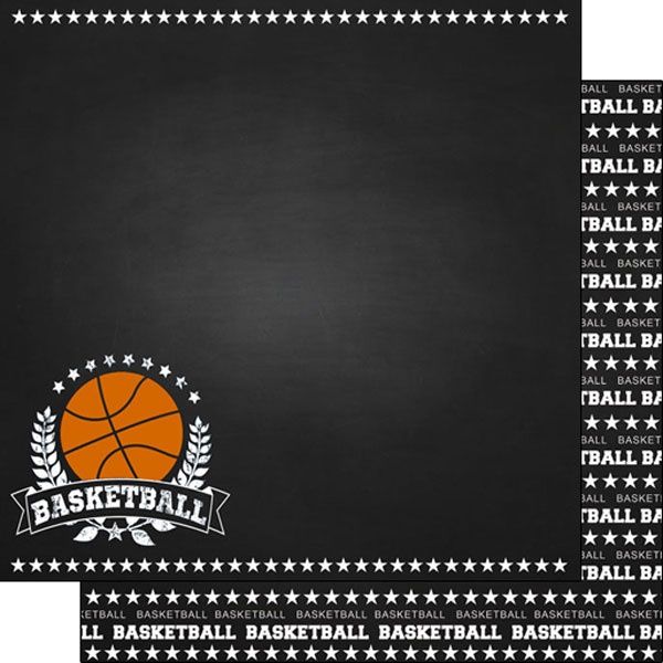 Basketball - DS Chalkboard Sports Paper