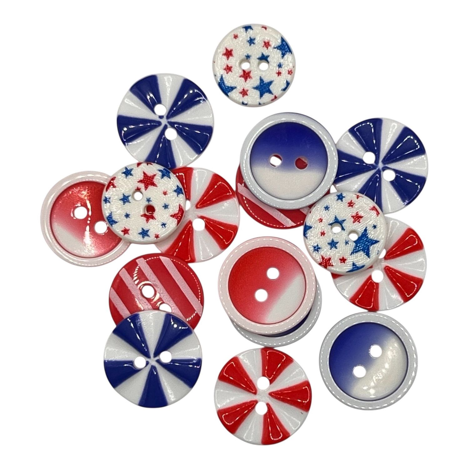 America 250 Liberty Swirls Buttons