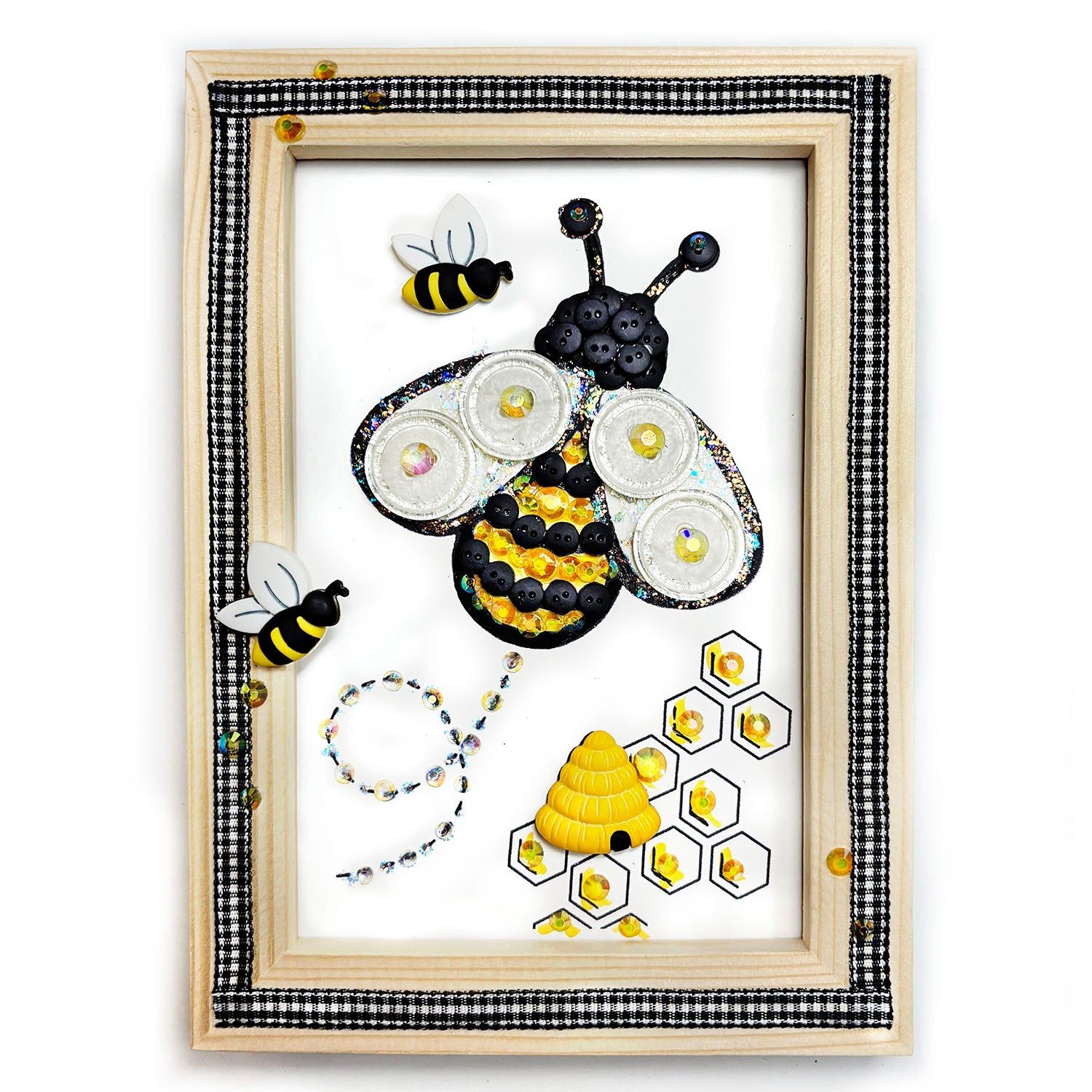Bumble Bee Frame DIY Craft Kit