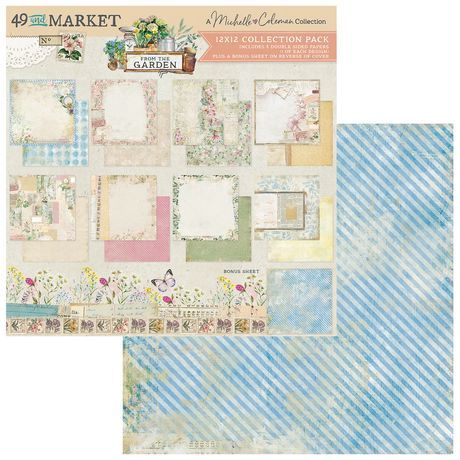49 And Market Collection Pack 12"X12" From the Garden