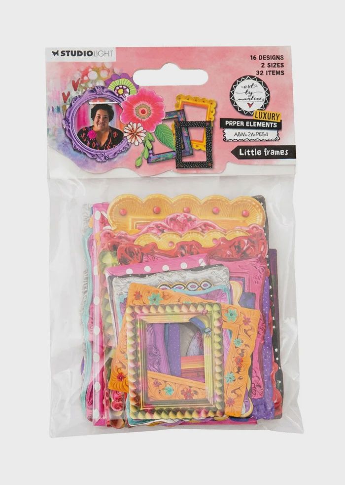 ABM Paper Elements Little Frames Art by Marlene 32 Elements