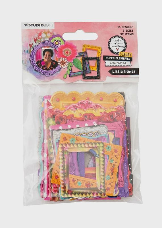 ABM Paper Elements Little Frames Art by Marlene 32 Elements