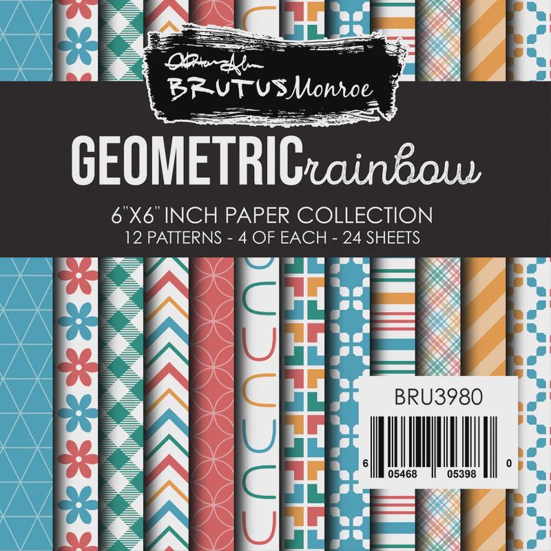 Geometric Rainbow | Paper Pad
