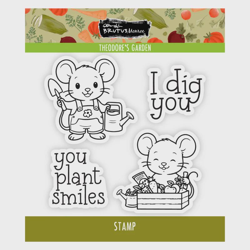 Theodore's Garden | 4x4 Stamp Set