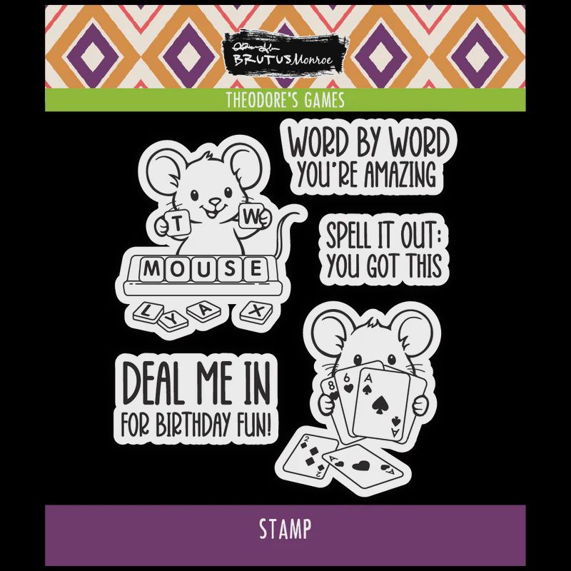 Theodore's Games | 4x4 Stamp Set