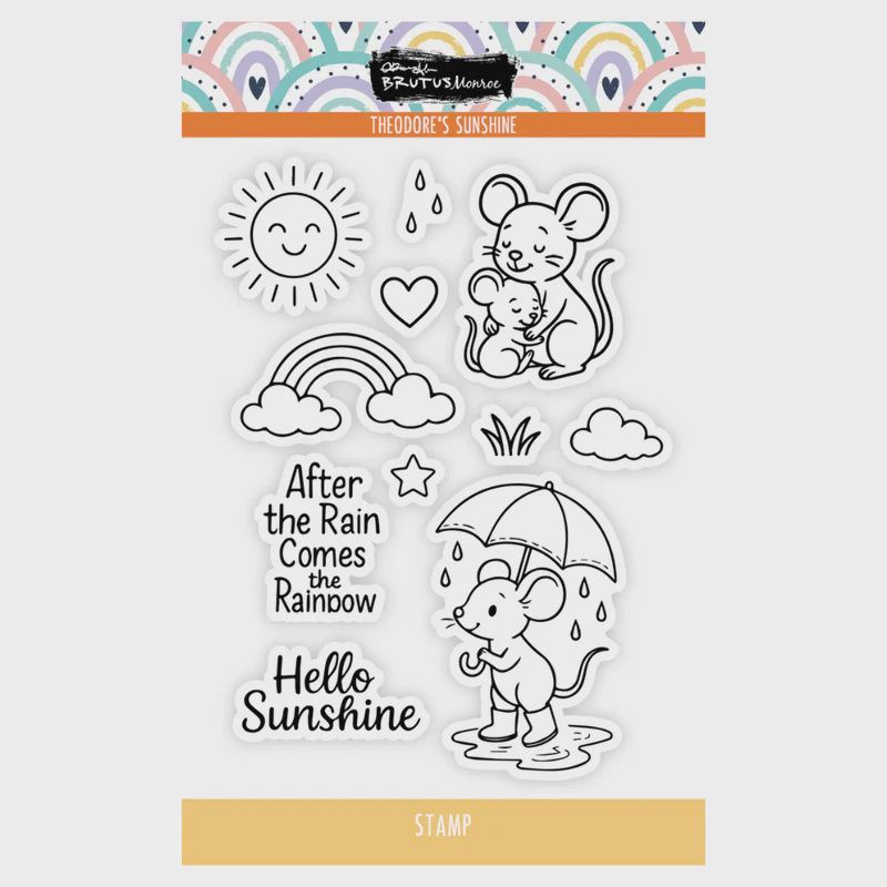 Theodore's Sunshine | 4x6 Stamp &amp; Die Set