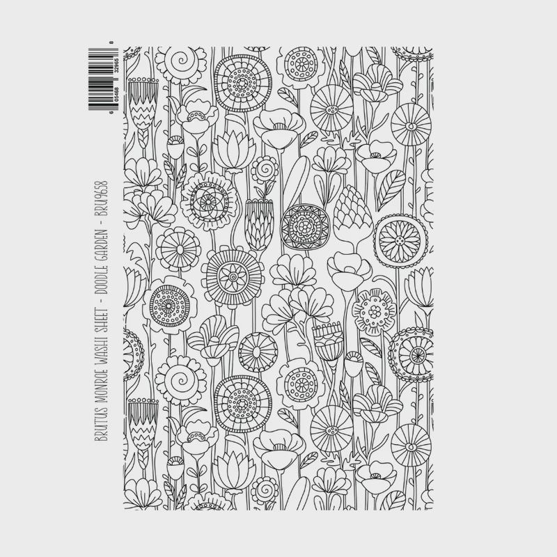 Doodle Garden | Washi Sheet