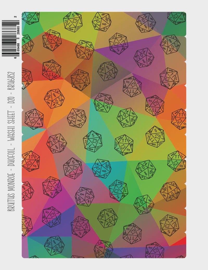 D20 | DuoFoil Washi Sheet
