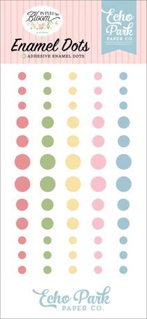 In Full Bloom Enamel Dots