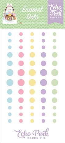 Easter Basket Enamel Dots