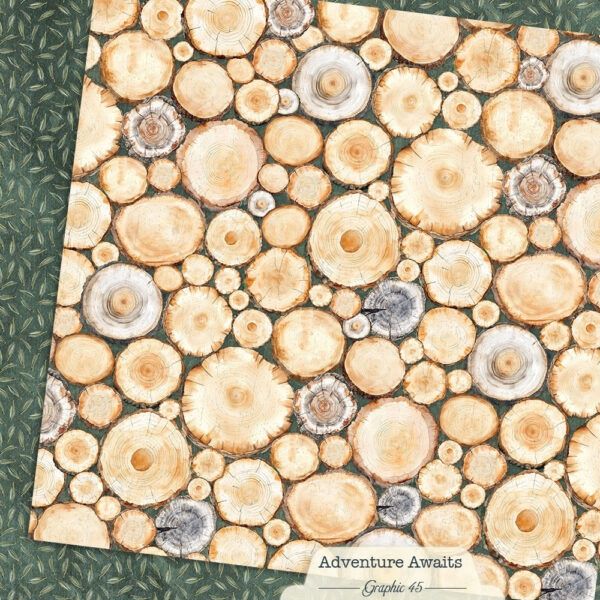 Tree Rings 12×12 Paper