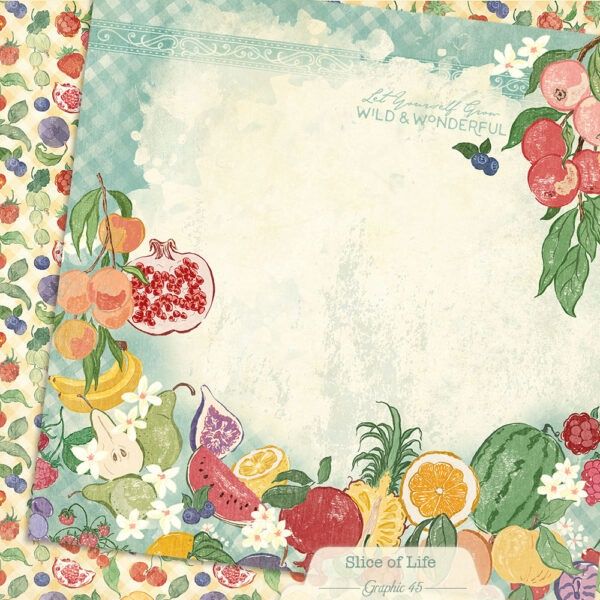 Wild &amp; Wonderful Layout 12×12 Paper