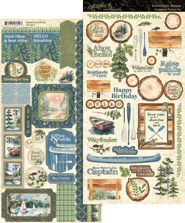 Adventure Awaits Sticker Set