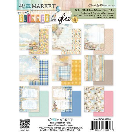 49 and Market Collection Pack 6"X8" Glee and Glee