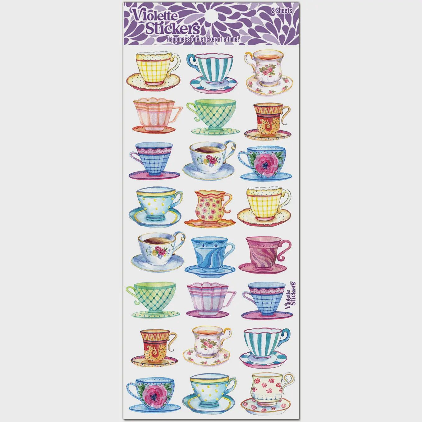 P98 Modern Teacups